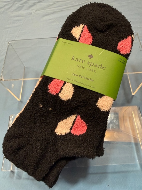 Kate Spade Easter Basket 3 pairs Kate socks & Accessories - Picture 3 of 10